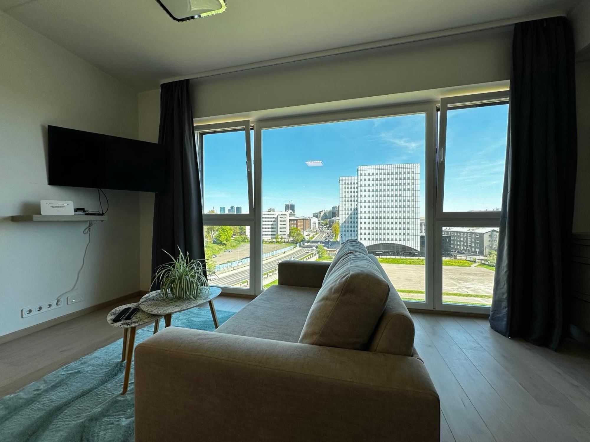Modern Apartment With Great View Талин Екстериор снимка